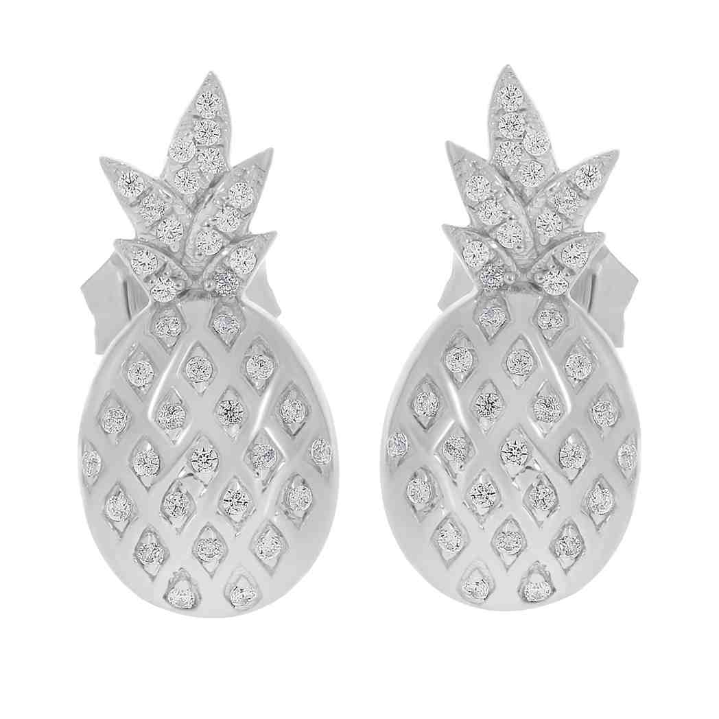 Pineapple Stud Earrings ER22099A